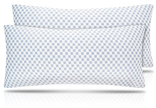 Gentle North Orthopädisches Memory-Schaum-Kissen 40x80 cm groß - Kopfkissen aus hochwertigem Memory Foam (höhenverstellbar) - Wendekissen kalt & warm für Allergiker geeignet - Waschbar bis 40°C