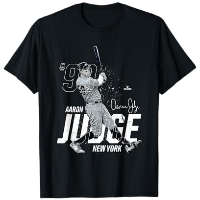 Dynamic Pose Aaron Judge New York Baseball MLBPA T-Shirt