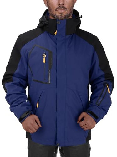 Uwdiohq Ofertas De Ultima Hora Impermeable Moto Hombre Cortavientos Hombre Anorak Hombre Impermeable Campera Cuero Hombre Anorak Hombre Largo Invierno Chaleco Sport Hombre Regalos para 50 Cumpleaños