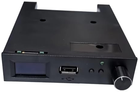 Louttary Diskettenlaufwerk-Emulator SFRM44-U100LQD-435 Emulator für Diskettenlaufwerk OLED Flash Floppy Drive