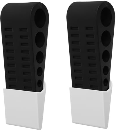 STOBAZA 2 Pezzi Fermaporta in Tpr Cuneo Antipizzicamento Sicurezza e Design Moderno e Robusto per e Sbattimento