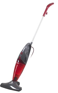 BEPER 50.451 Scopa Elettrica, Aspirapolvere con Filo, Aspirabriciole Senza Sacco con Tecnologia Ciclonica e Filtro Hepa, Rosso