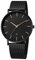 Unendlich U Herren Uhren Armbanduhr Ultra Dünne Edelstahl Mesh Armband Mode Mit Datumsanzeige 30 M Wasserdicht Analog Quarzuhr Milanaise-Armband