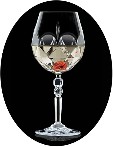 Topkapi elite Gin Tonic XL Lot de 6 verres à cocktail en cristal Alkémist sans plomb Hauteur 22,5 cm Taille XL 530 ml