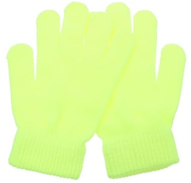 Amosfun 8 Paare Fluoreszierende Handschuhe Männer Frauen Reithandschuh Gartenhandschuhe Gefrierhandschuhe Kletterhandschuhe Fahrradhandschuhe Männer Und Frauen Outdoor-Produkt Acryl