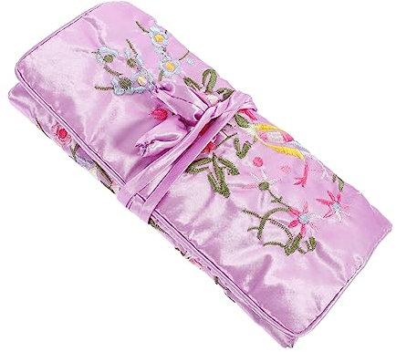 PRETYZOOM 2stücke Schmuck Organizer Roll Bag Tragbare Schmuckaufbewahrung Aus Hochwertigem Material Und Leicht Für Reisen Auftritte Und Outdoor-aktivitäten Zartem