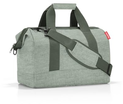 reisenthel Allrounder M Twist sage – Vielfältige Doktortasche zum Reisen, für die Arbeit oder Freizeit – Mit funktional-stylischem Design