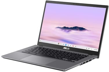 ASUS Chromebook Plus CX34 CX3402CBA-PQ0202 Intel Core i3-1215U 8GB RAM 256GB UFS 14 inch Full HD Chrome OS Laptop Grey