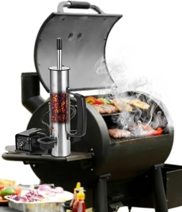 Générateur de fumée froide, tube pour fumoir à granulés, générateur pour barbecue à gaz, fumoir électrique portable sans fil, fumage chaud ou froid, fumoir à granulés : boîte pour tout barbecue