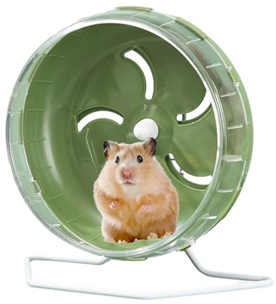 Hamster löparhjul – tyst träningsspinner, tyst husdjursleksak