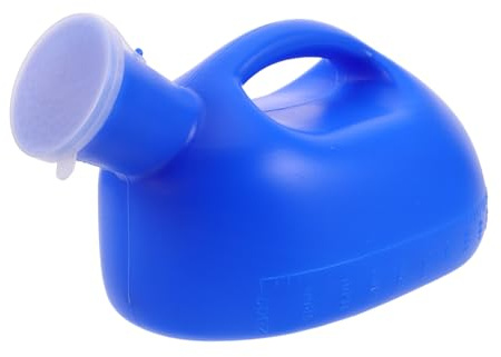 ibasenice Tragbares Urinal Für Männer Outdoor Ml Auslaufsicher Mit Deckel Verstärkte Urinflasche Wiederverwendbar Für Senioren Reisen Und Pflege