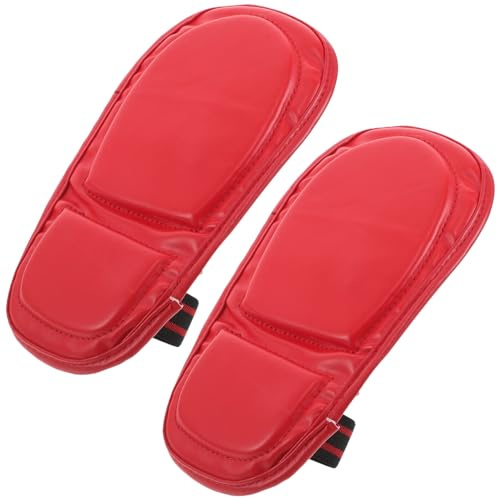 Alasum Protezione per Piedi da Kickboxing e Sparring Mma Cinturini Regolabili Parastinchi Traspiranti per Arti Marziali Taekwondo e Karate Set 1 Paio per Allenamento ad Alto Impatto