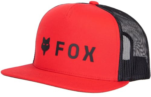 Fox Absolute Snapback Cap (OS, red)