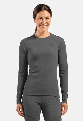 Odlo Thermounterwäsche Herren Active Warm I Langarm Thermoshirt I Warme Skiunterwäsche