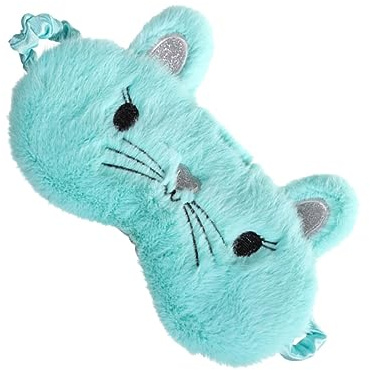 Healeved de Ojos Contorneada para Dormir en Diseño Verde Claro para Facilitar El Movimiento de Los Ojos