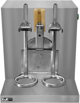 Máquina automática Cocktelera Té de burbujas + 2 vasos mezcladores de plástico de 700ml | Acero inoxidable | Vel. de Rotación 400 R/MIN | Temporizador digital 6-120 segundos | Para tazas 350-1000ml