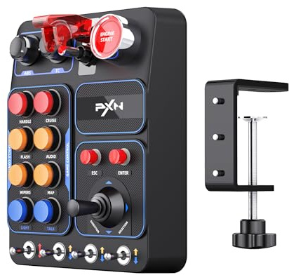 PXN CB1 Extender Programmierbare PC Control Box Cammand Panel für amerikanischen LKW Simulator, europäischer LKW Simulator 2