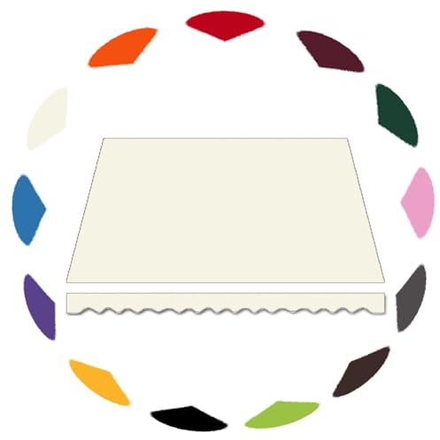 Tessuto di ricambio per tenda da sole retrattile di alta qualità, per tende da giardino manuali, impermeabile, in poliestere, per mercato e balcone (bianco, 200 x 150 cm)