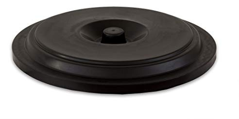 BigDean Deckel zur Universaltonne 100 Liter Allzweck Tonne Schwarz | Robust, Wetterfest, für Drinnen- und Draußen, Futtertonne, Wassertonne, Mülltonne