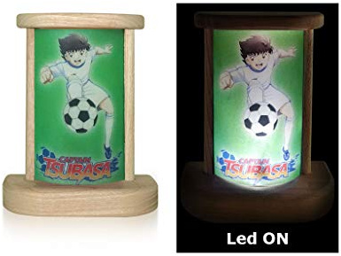 VILEVI Captain Tsubasa, Olive et Tom Lampe LED, Tricot Original Captain Tsubasa, Lampe de Table LED, allumez Votre Passion, Cadeau Enfant (Tsubasa 01)