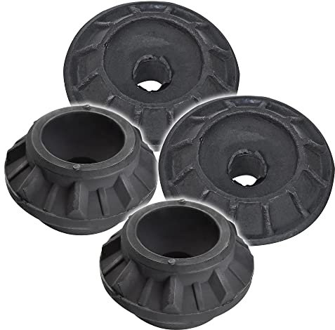ATEC Germany 4x Domlager hinten oben & unten Kompatibel mit SEAT CORDOBA, IBIZA, TOLEDO, VW CORRADO, GOLF 2, GOLF 3, JETTA, PASSAT B2, POLO, VENTO (1H2)