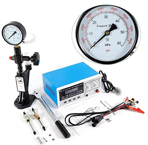 Kit de testeur d'injecteur à Rampe Commune, testeur d'injecteur commun Diesel Multifonction, buse S60H 220 V, Dispositif de contrôle d'injecteur, Outil d'injection, pour injecteurs électromagnétique