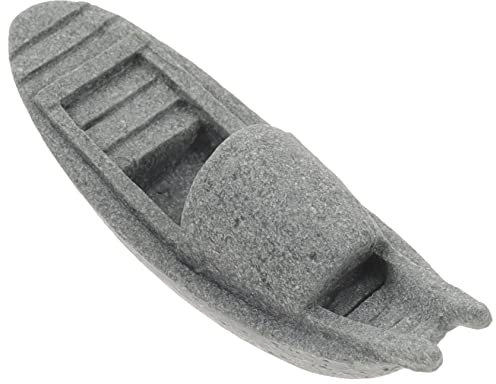 Hohopeti Aquarium Boot Dekoration Miniatur Boot Landschaftsornament Für Aquarien Bonsai Und Unterwasserwelt Für Süßwasser Und Meerwasser Und Praktisch