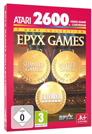 EPYX Games (Atari 2600+) Cartridge