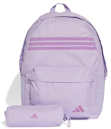 adidas Unisex - Adulto CLASSIC UNISEX 3 STRIPES HORIZONTAL, Powder Plum/Preloved Purple/Preloved Purple, One size