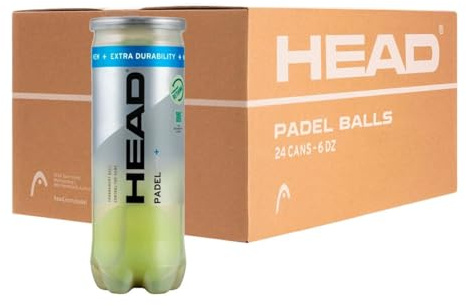 HEAD Boite De 24 Boites De 3 Balles Padel Pro +