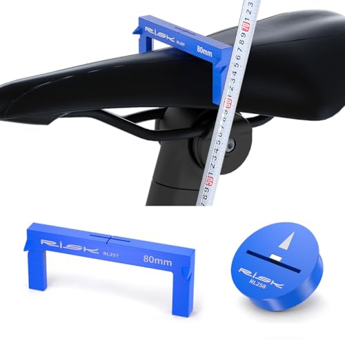Outil de Mesure de Hauteur de Coussin de Selle de Vélo Jauge de Mesure d'Ajustement