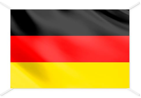 Bandera Alemania - Banderas del Mundo para Interior y Exterior - Banderas de Comunidades, Países - 144x93 cm