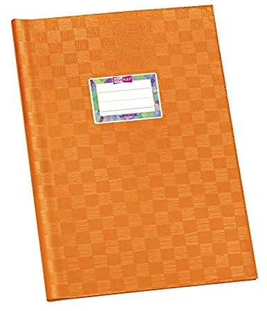 VELOFLEX - Schulhefthülle DIN A4 PP Orange 25 Stück