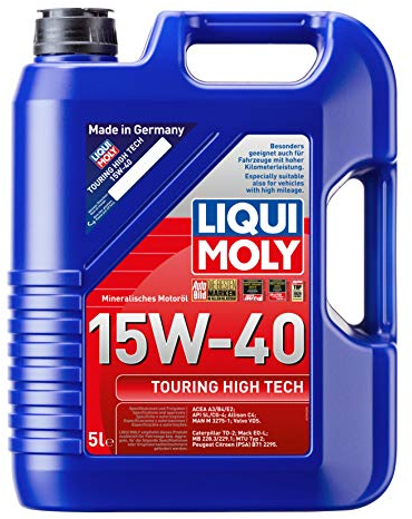 LIQUI MOLY Touring High Tech 15W-40 | 5 L | SKU: 1862