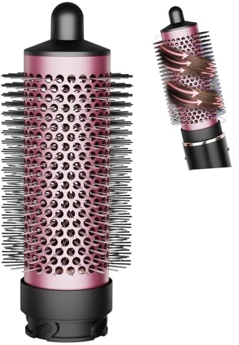 ZEPHBLOW Brosse ronde volumisante noire pour accessoire Shark FlexStyle, brosse ronde de taille normale pour cheveux lisses, ondulés, bouclés et frisés pour lisser et donner du volume aux cheveux