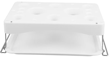 DONFAMDS Soporte Para Bolsas De Pastelería Organizador Con Bandeja Para Decoración De Pasteles Uso Multifuncional y Almacenamiento Compacto Para Uso Profesional y Hogar