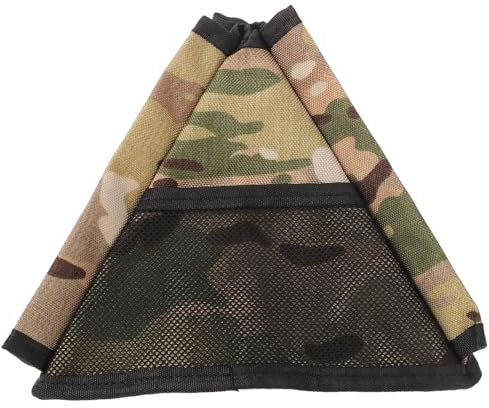 EXAOMBLE Borsa da Campeggio Tela per Tripodi Portaoggetti Portatile per Igienica Sacchetto Tela per Outdoor Design Compatto e Leggero per Escursioni e attività all Aperto