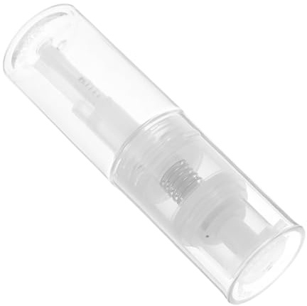 HEMOTON Leere Pulversprühflasche 35 Ml Kunststoff Kleiner Transparenter Talkumpuderspender Für Babys Und Make up Auslaufsichere Verschlussdüse Kompakt Für Reisen Und Alltag