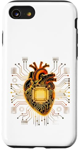 Carte mère CPU Anatomical Heart Tech Graphic Coque pour iPhone SE (2020) / 7/8