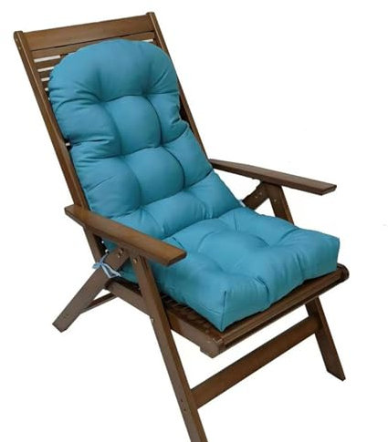 Adirondack Stuhlkissen, gepolsterte Outdoor-Sitzpolster für Loungesessel, Klapphocker, Gartenmöbel, Hängematten und Terrasse, wetterbeständig, bequem und stilvoll