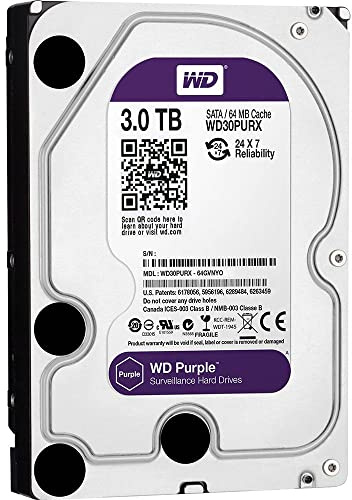 Western Digital Disque dur WD30PURX 3 To HDD 3 To