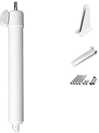 Touch 'n Hold Smooth - Heavy Duty Door Closer System (White)