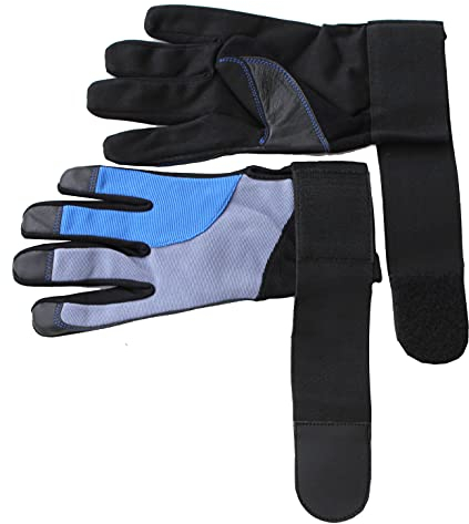 Lisaro Vollfinger Sport Handschuhe mit Gelenkschutz/Trainingshandschuhe- Fitness Handschuhe Herren und Damen - einsetzbar als Sporthandschuhe, Gym Handschuhe, Gewichtheber Handschuhe. (L)