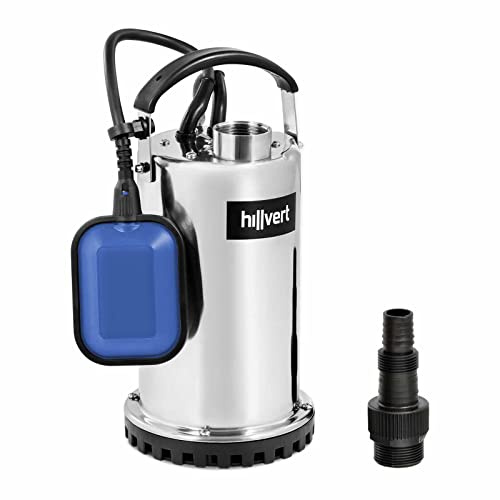 Hillvert HT-SP-750W-11000 Pompe Immergée 11 m³/h 7 m 750 W Flotteur Pour Piscine Citerne