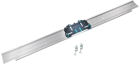 wolfcraft FKS 145 - Führungsschiene für Handkreissägen I 6913000 I für Schnitte bis 110 cm I platzsparende Aufbewahrung + wolfcraft Verlängerungs-Set für FKS 145 I 6914000