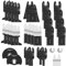 Funnytek 31PC Multitool Blades Kit, Universal Oscillating Saw Blades for Wood/Metal/Plastic, Quick Release for DeWalt, Rockwell, Milwaukee, Makita, Silverline, Black Decker, Einhell