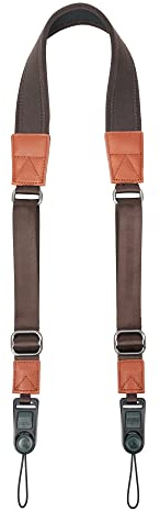 VANGUARD VEO OPTIC GUARD Quick Release Camera/Binocular Neck Strap - Brown