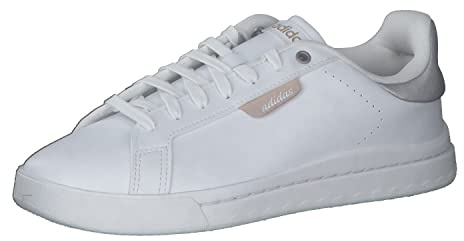 adidas Women's Court Silk Shoes, Cloud White/Cloud White/Taupe met, 6 UK
