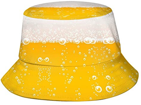 DJNGN Bier Eimer Hut Krempe Sonnenhut Lustige Fischerhüte Packable Cap Bar Hut für Erwachsene