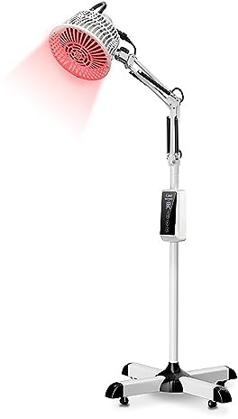 Lámpara infrarroja,luz roja terapia,bombilla infrarrojos fisioterapia，para aliviar dolores musculares o resfriados, lámpara infrarroja para artritis, masaje, fisioterapia